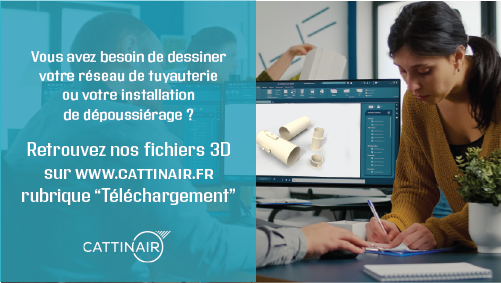 Besoin de fichiers 3D de tuyauterie pour dessiner vos réseaux sur un logiciel CAO ? 