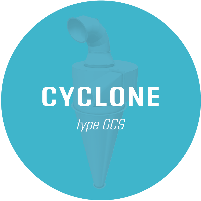Cyclone type GCS