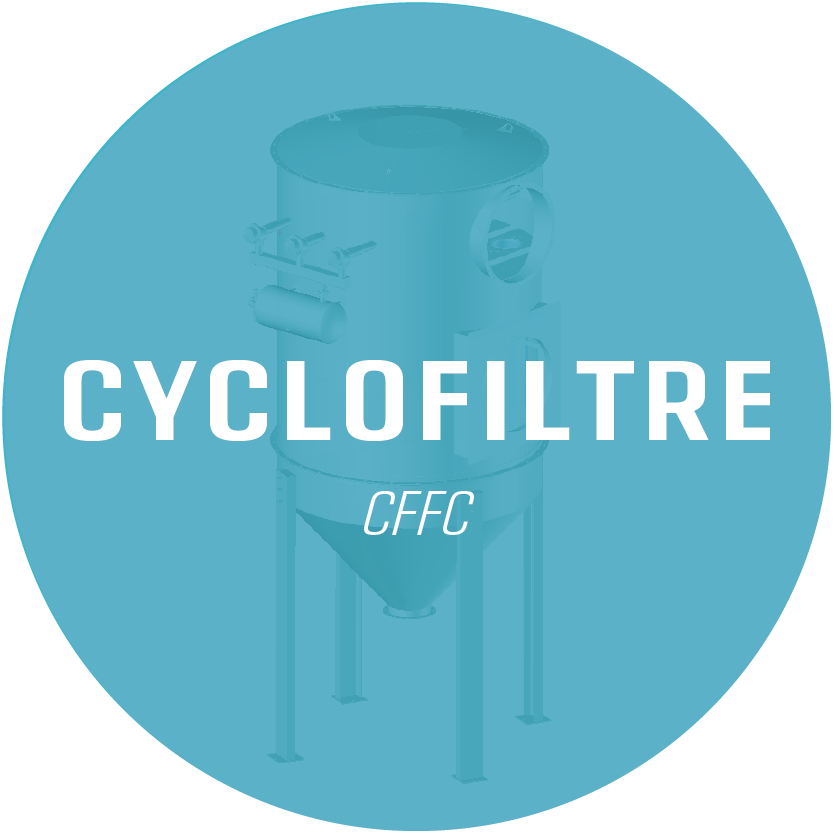 Cyclofiltres à cartouches type CFFC