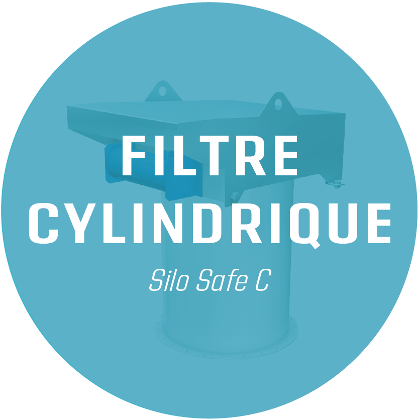 Filtres à cartouches cylindrique type Silo Safe C