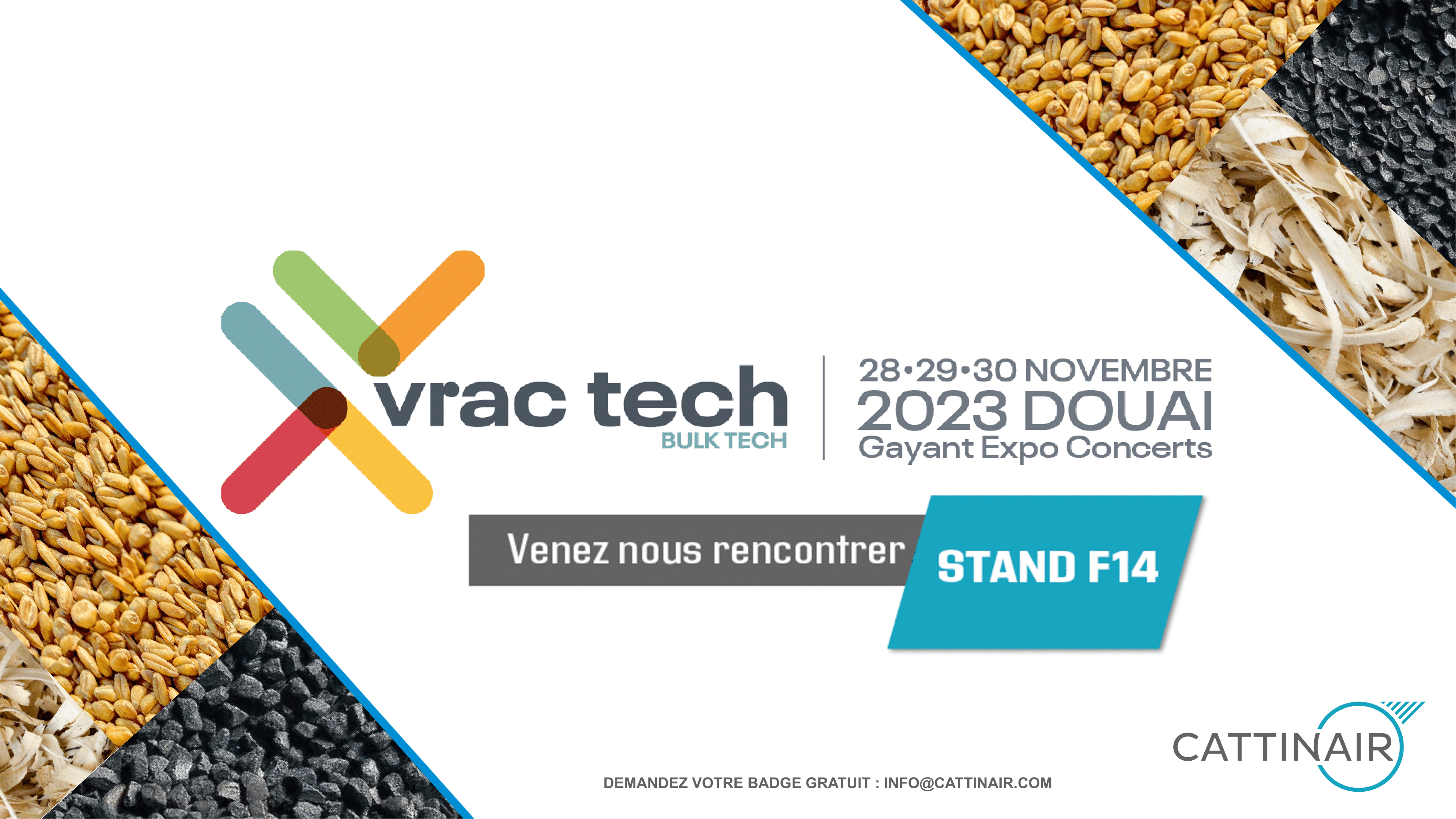 Salon VRAC TECH 2023 situé à Douai